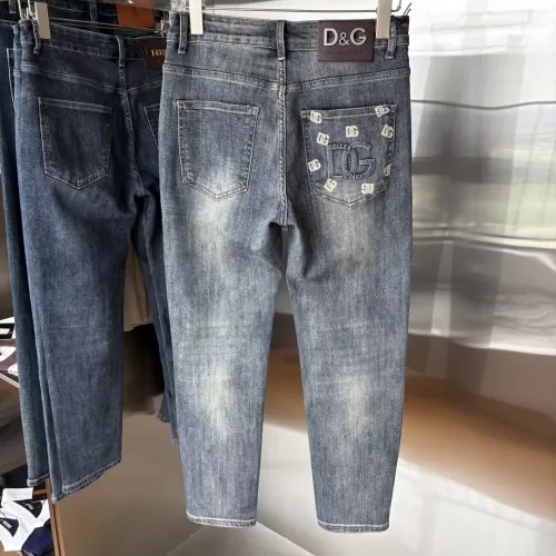 Replica Dolce & Gabbana D&G Jeans For Men #1354639 $98.00 USD for Wholesale