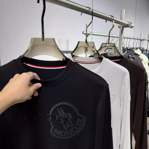 Replica Moncler T-Shirts Long Sleeved For Unisex #1354789 $85.00 USD for Wholesale