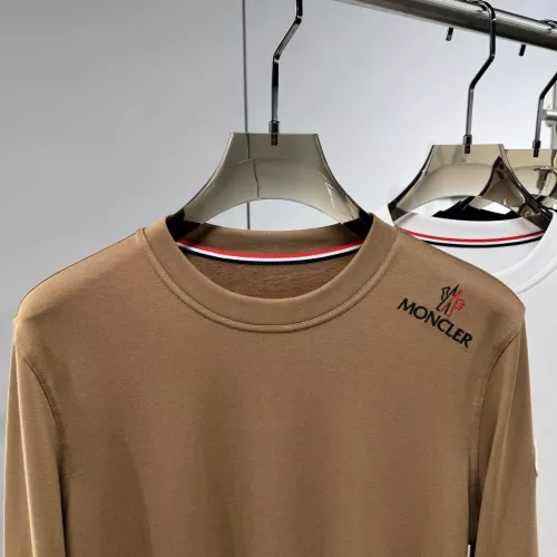 Replica Moncler T-Shirts Long Sleeved For Unisex #1354791 $82.00 USD for Wholesale