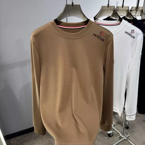 Replica Moncler T-Shirts Long Sleeved For Unisex #1354791 $82.00 USD for Wholesale
