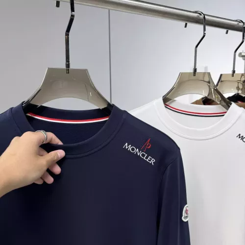 Replica Moncler T-Shirts Long Sleeved For Unisex #1354792 $82.00 USD for Wholesale