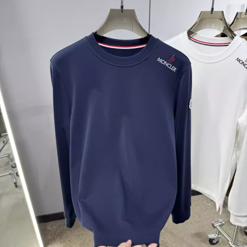 Replica Moncler T-Shirts Long Sleeved For Unisex #1354792 $82.00 USD for Wholesale