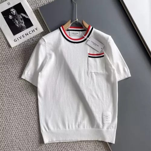 Thom Browne TB T-Shirts Short Sleeved For Men #1354801 $72.00 USD, Wholesale Replica Thom Browne TB T-Shirts