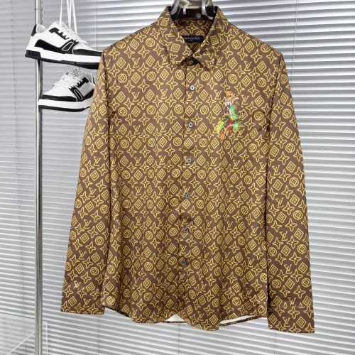 Louis Vuitton LV Shirts Long Sleeved For Men #1354812 $98.00 USD, Wholesale Replica Louis Vuitton LV Shirts