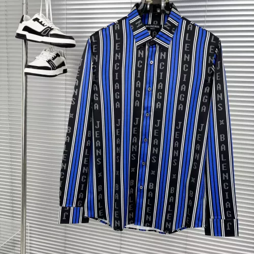 Balenciaga Shirts Long Sleeved For Men #1354830 $98.00 USD, Wholesale Replica Balenciaga Shirts