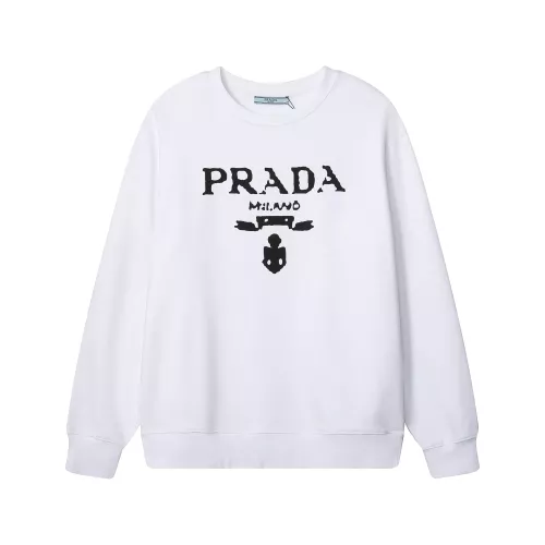 Prada Hoodies Long Sleeved For Unisex #1354878 $45.00 USD, Wholesale Replica Prada Hoodies