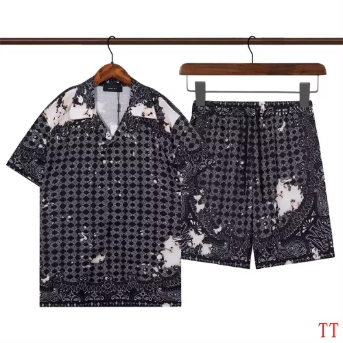 Amiri Tracksuits Short Sleeved For Men #1354888 $52.00 USD, Wholesale Replica Amiri Tracksuits