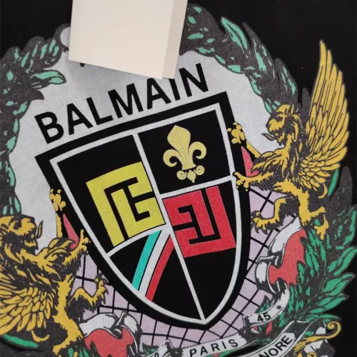 Replica Balmain T-Shirts Short Sleeved For Unisex #1354892 $32.00 USD for Wholesale