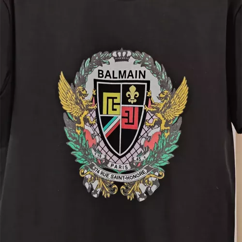 Replica Balmain T-Shirts Short Sleeved For Unisex #1354892 $32.00 USD for Wholesale