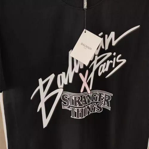 Replica Balmain T-Shirts Short Sleeved For Unisex #1354894 $32.00 USD for Wholesale