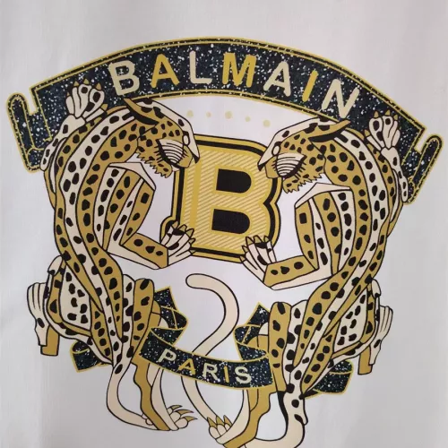 Replica Balmain T-Shirts Short Sleeved For Unisex #1354895 $32.00 USD for Wholesale