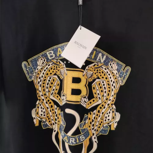 Replica Balmain T-Shirts Short Sleeved For Unisex #1354896 $32.00 USD for Wholesale