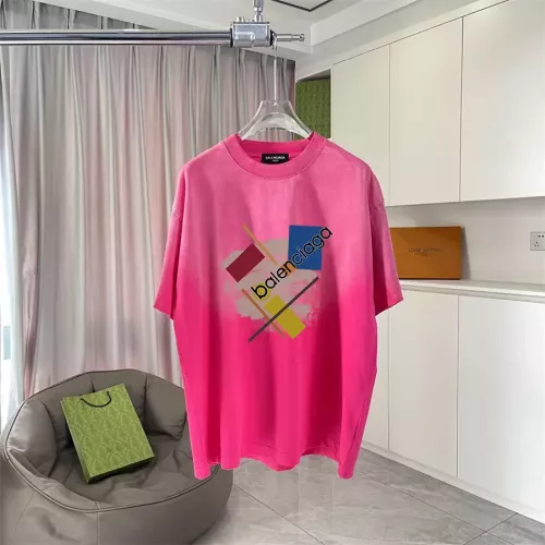 Balenciaga T-Shirts Short Sleeved For Unisex #1354898 $45.00 USD, Wholesale Replica Balenciaga T-Shirts