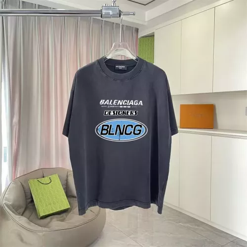 Balenciaga T-Shirts Short Sleeved For Unisex #1354903 $45.00 USD, Wholesale Replica Balenciaga T-Shirts