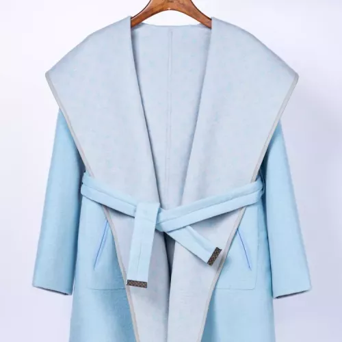 Louis Vuitton LV Coat Long Sleeved For Women #1354976 $390.08 USD, Wholesale Replica Louis Vuitton LV Coat