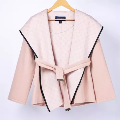 Louis Vuitton LV Coat Long Sleeved For Women #1354977 $390.08 USD, Wholesale Replica Louis Vuitton LV Coat
