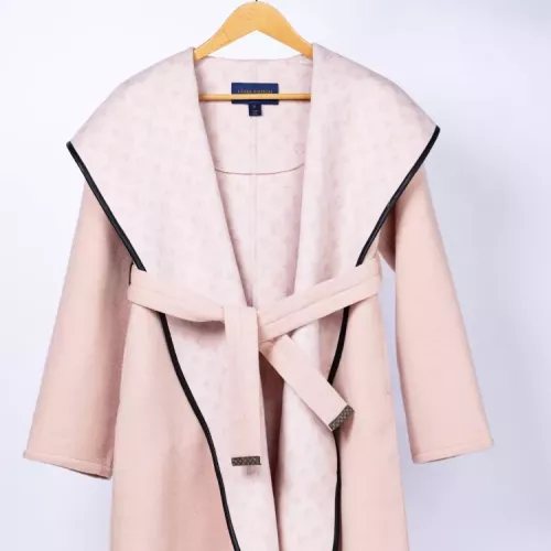 Louis Vuitton LV Coat Long Sleeved For Women #1354978 $390.08 USD, Wholesale Replica Louis Vuitton LV Coat