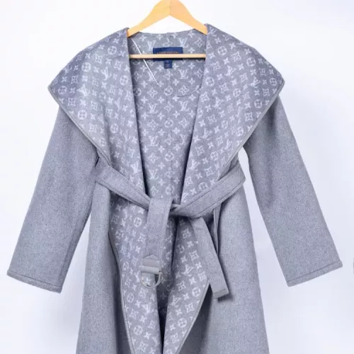 Louis Vuitton LV Coat Long Sleeved For Women #1354981 $390.08 USD, Wholesale Replica Louis Vuitton LV Coat