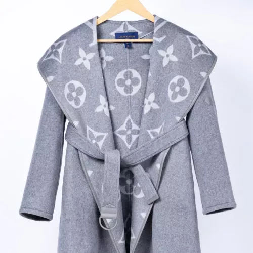 Louis Vuitton LV Coat Long Sleeved For Women #1354982 $390.08 USD, Wholesale Replica Louis Vuitton LV Coat