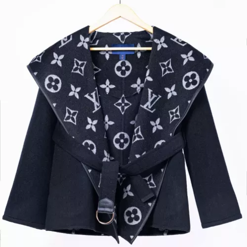 Louis Vuitton LV Coat Long Sleeved For Women #1354990 $390.08 USD, Wholesale Replica Louis Vuitton LV Coat