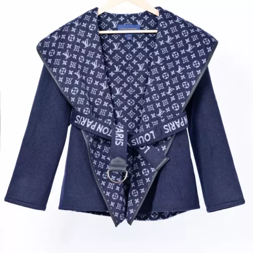 Louis Vuitton LV Coat Long Sleeved For Women #1354993 $380.17 USD, Wholesale Replica Louis Vuitton LV Coat