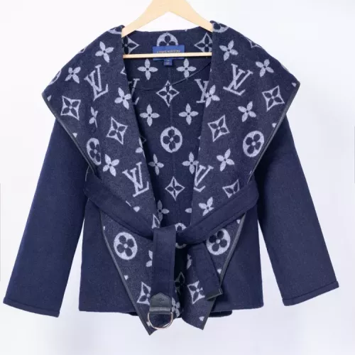 Louis Vuitton LV Coat Long Sleeved For Women #1354995 $390.08 USD, Wholesale Replica Louis Vuitton LV Coat