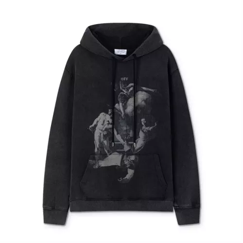Off-White Hoodies Long Sleeved For Unisex #1354997 $60.00 USD, Wholesale Replica Off-White Hoodies