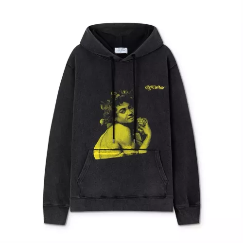 Off-White Hoodies Long Sleeved For Unisex #1354999 $60.00 USD, Wholesale Replica Off-White Hoodies
