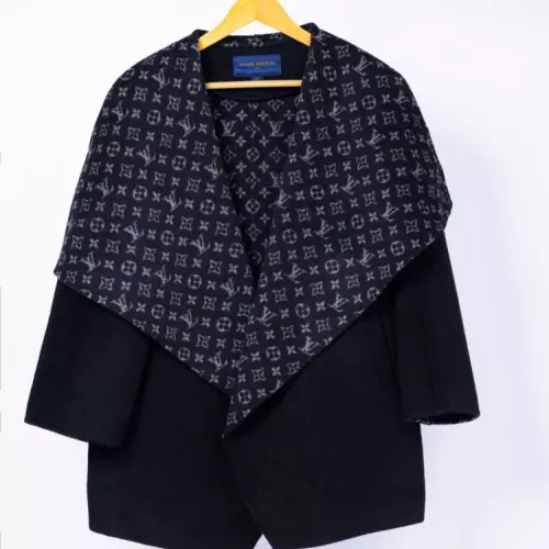 Louis Vuitton LV Coat Long Sleeved For Women #1355002 $390.08 USD, Wholesale Replica Louis Vuitton LV Coat