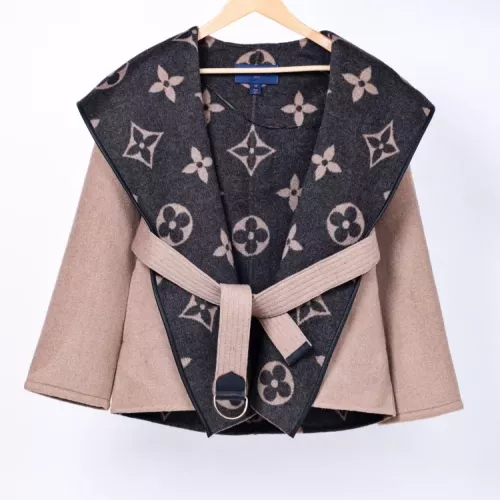 Louis Vuitton LV Coat Long Sleeved For Women #1355005 $390.08 USD, Wholesale Replica Louis Vuitton LV Coat