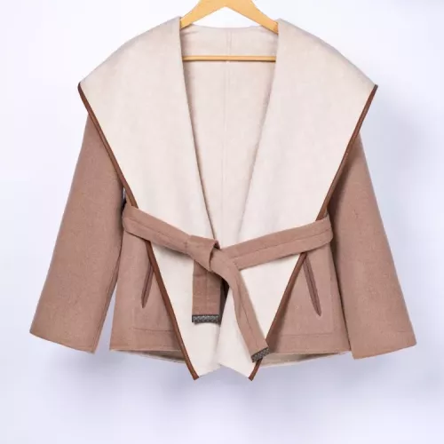Louis Vuitton LV Coat Long Sleeved For Women #1355009 $390.08 USD, Wholesale Replica Louis Vuitton LV Coat