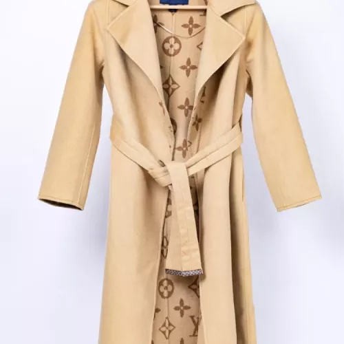 Louis Vuitton LV Coat Long Sleeved For Women #1355018 $390.08 USD, Wholesale Replica Louis Vuitton LV Coat