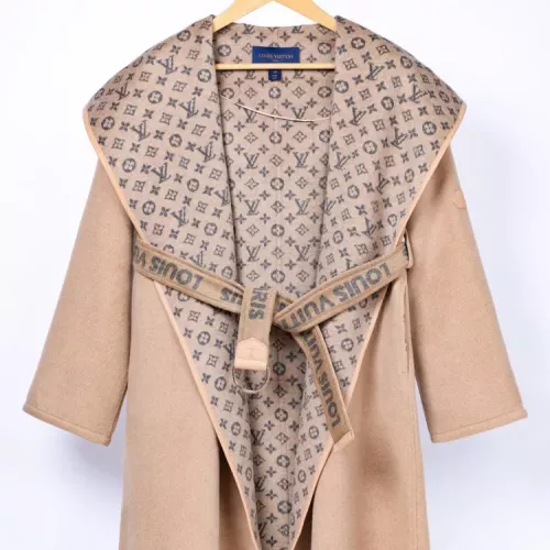 Louis Vuitton LV Coat Long Sleeved For Women #1355020 $390.08 USD, Wholesale Replica Louis Vuitton LV Coat