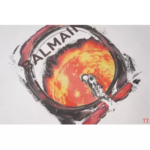 Replica Balmain T-Shirts Short Sleeved For Unisex #1355041 $32.00 USD for Wholesale
