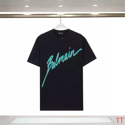 Balmain T-Shirts Short Sleeved For Unisex #1355048 $32.00 USD, Wholesale Replica Balmain T-Shirts