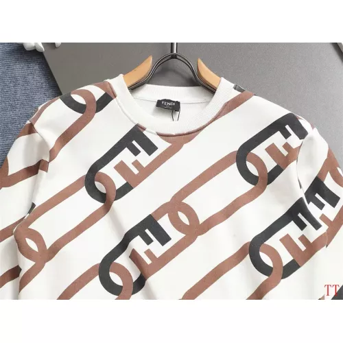 Replica Fendi Hoodies Long Sleeved For Unisex #1355066 $56.00 USD for Wholesale