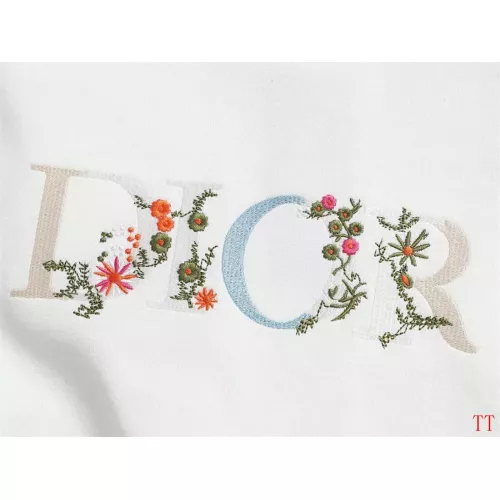Replica Christian Dior Hoodies Long Sleeved For Unisex #1355077 $60.00 USD for Wholesale
