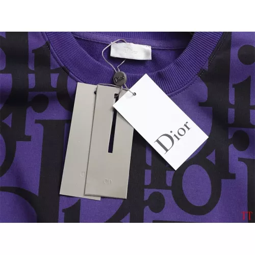 Replica Christian Dior Hoodies Long Sleeved For Unisex #1355084 $56.00 USD for Wholesale