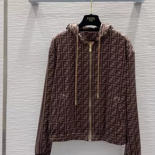 Replica Fendi Tracksuits Long Sleeved For Women #1355119 $92.00 USD for Wholesale