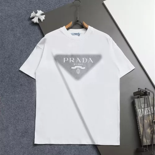 Prada T-Shirts Short Sleeved For Unisex #1355148 $39.00 USD, Wholesale Replica Prada T-Shirts