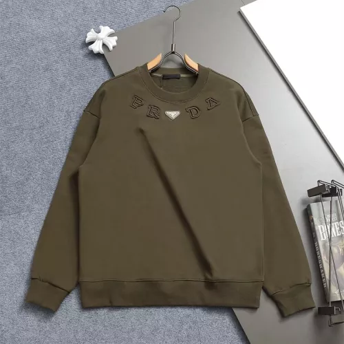 Prada Hoodies Long Sleeved For Unisex #1355153 $60.00 USD, Wholesale Replica Prada Hoodies