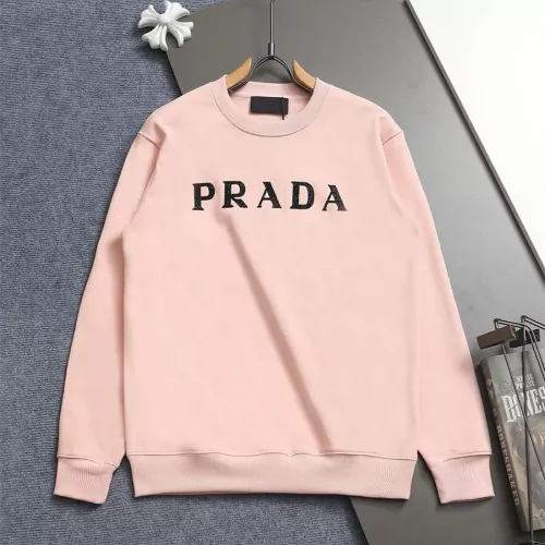 Prada Hoodies Long Sleeved For Unisex #1355165 $56.00 USD, Wholesale Replica Prada Hoodies