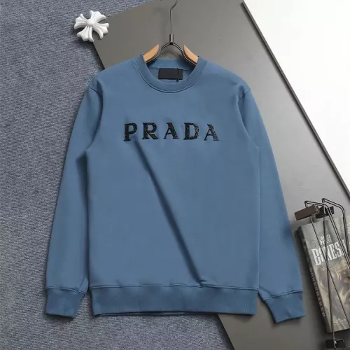 Prada Hoodies Long Sleeved For Unisex #1355166 $56.00 USD, Wholesale Replica Prada Hoodies