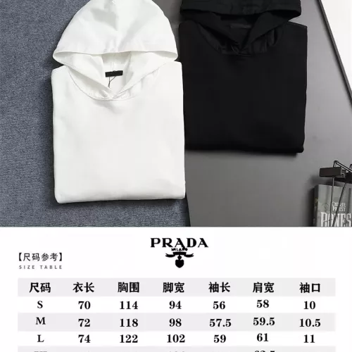 Replica Prada Hoodies Long Sleeved For Unisex #1355174 $72.00 USD for Wholesale