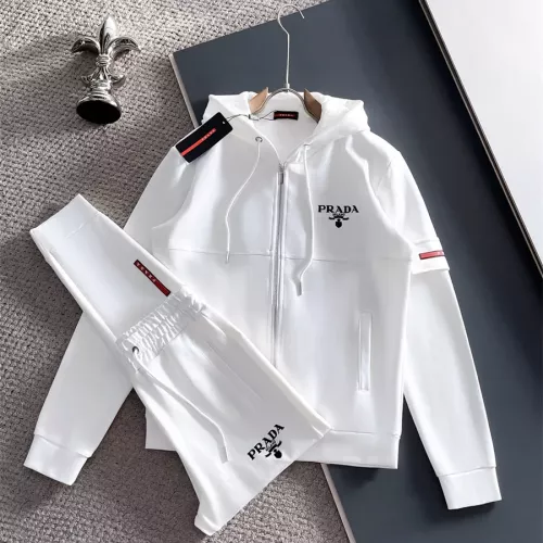 Prada Tracksuits Long Sleeved For Men #1355197 $96.00 USD, Wholesale Replica Prada Tracksuits