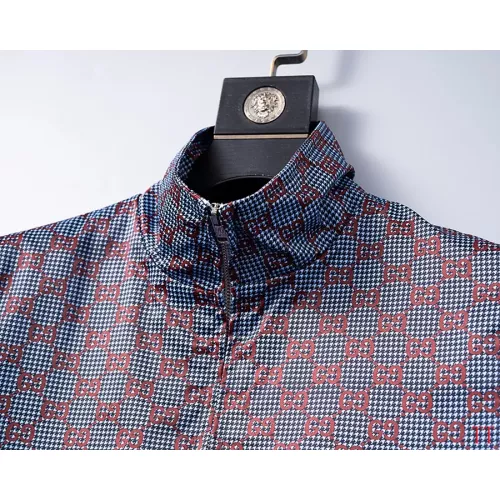 Replica Gucci Jackets Long Sleeved For Men #1355221 $64.00 USD for Wholesale