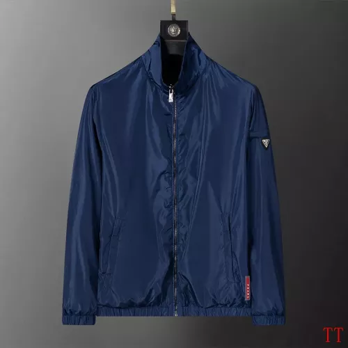 Prada Jackets Long Sleeved For Men #1355233 $64.00 USD, Wholesale Replica Prada Jackets