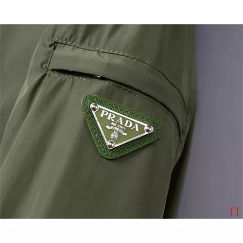 Replica Prada Jackets Long Sleeved For Men #1355239 $64.00 USD for Wholesale