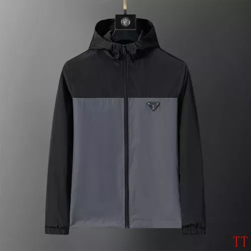 Prada Jackets Long Sleeved For Men #1355242 $64.00 USD, Wholesale Replica Prada Jackets