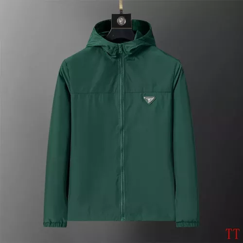 Prada Jackets Long Sleeved For Men #1355247 $64.00 USD, Wholesale Replica Prada Jackets